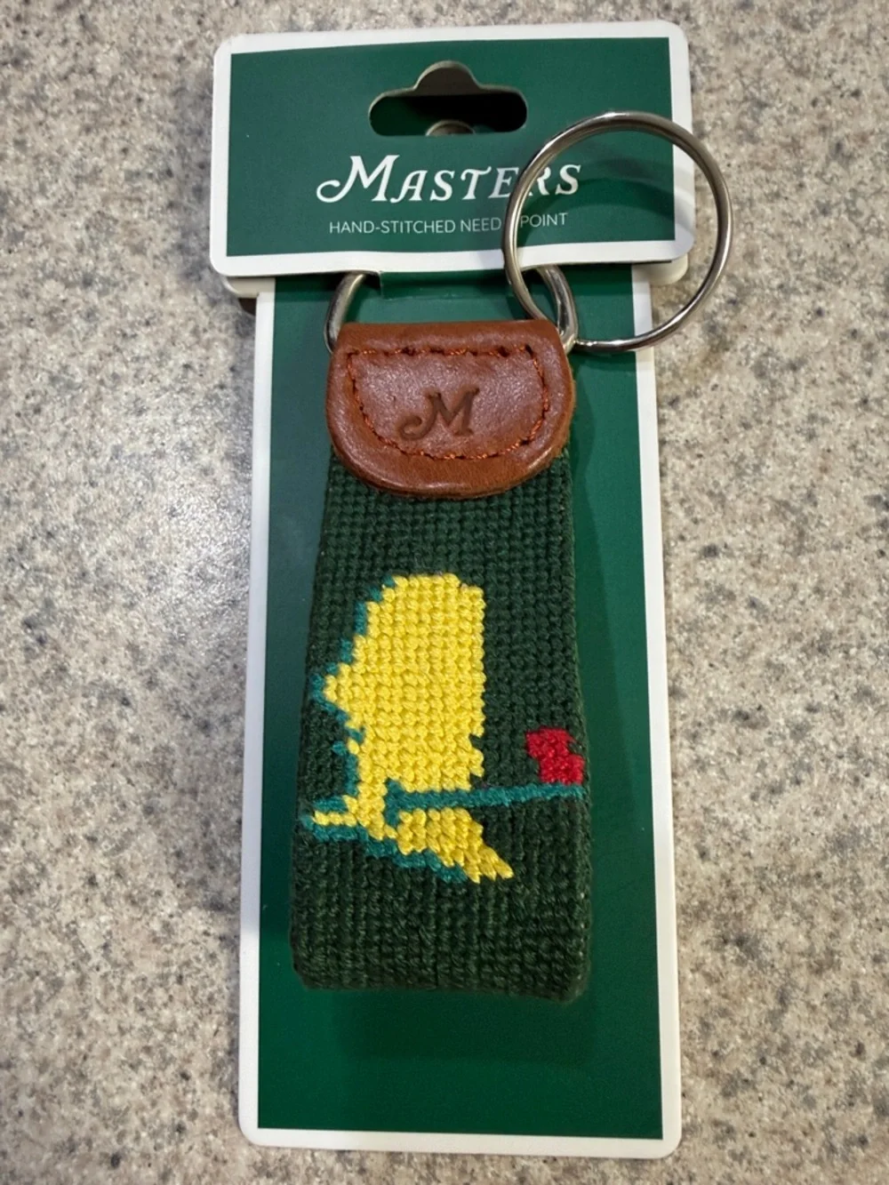 2026 Masters Tournament Hand-Stitched Needlepoint Key fob!!🔥🔥🔥 - Picture 2 of 10